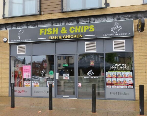 Immaculate fish & chip shop, superbly fitted & equipped throughout Immaculate fish & chip shop, superbly fitted & equipped throughout
