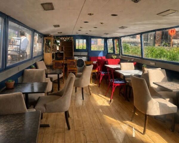 Café On A Barge for Sale