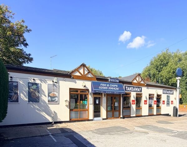 Detached fish & chip takeaway & 60 cover restaurant on huge plot with parking for over 35 vehicles Detached fish & chip takeaway & 60 cover restaurant on huge plot with parking for over 35 vehicles