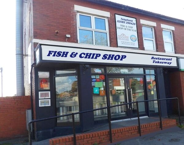 Semi-detached freehold fish & chip takeaway with unused 28 cover cafe, trading just 28 hours weekly