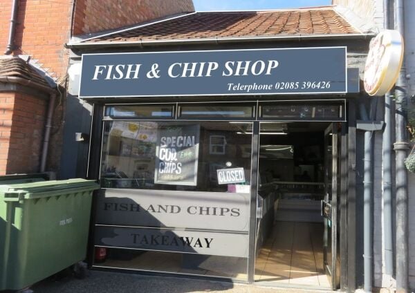 Established fish & chips takeaway with no deliveries and having 3 bedroom accommodation Established fish & chips takeaway with no deliveries and having 3 bedroom accommodation