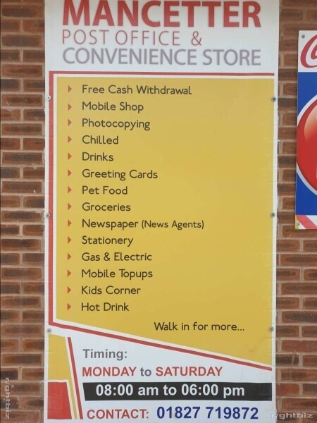 Mancetter Post office and Convenience store Photo 11