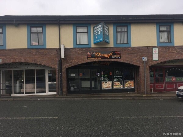 Peri Peri, Pizza, Burger, Kebab Takeaway Shop For Sale in Liverpool Maghull Photo 1