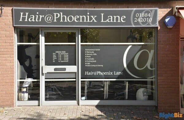High End Hairdressers Salon for Sale in Devon Photo 2