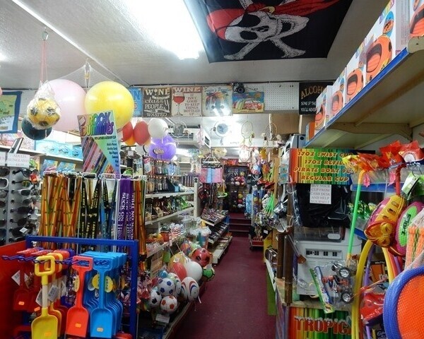 Busy Traditional Seaside Shop selling Gifts, Summer Beach Goods, Toys etc. Photo 2