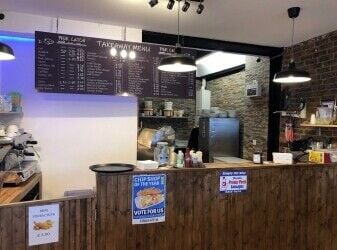 Seafront Fish & Chip Shop in Hastings for Sale