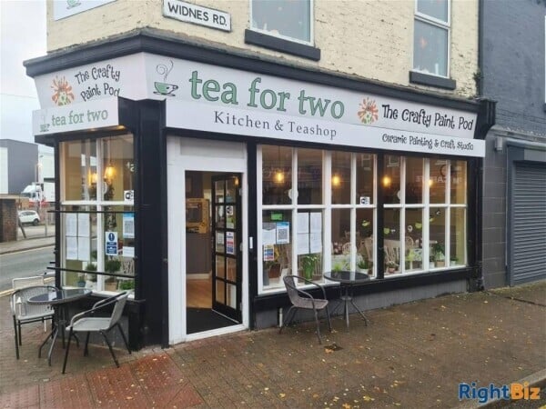 An Attractive Cafe in Widnes Village in Cheshire Photo 2