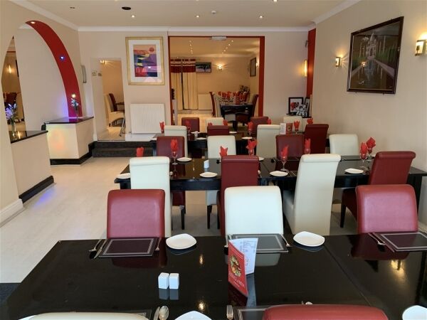 IMPRESSIVE FREEHOLD LICENSED INDIAN RESTAURANT IN MILFORD HAVEN TOWN CENTRE