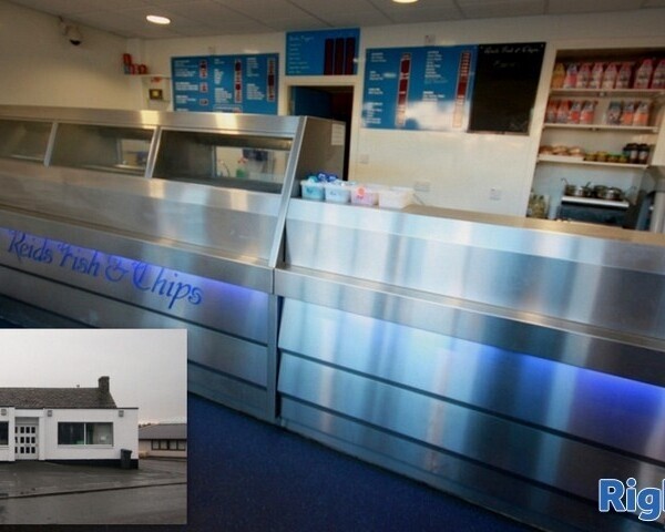 PRICE REDUCTION - Popular Fish and Chip Shop and Large Storage Unit in Thurso Photo 1
