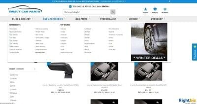 Long established e-commerce car parts and accessories business est 22 years, easily relocated