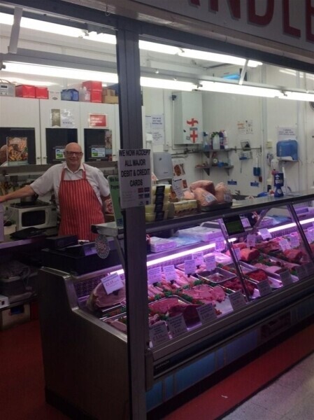Well Established Family Butchers in Busy Market Hall in West Yorkshire Photo 2