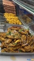 Busy Indian Kebab curry takeaway with seating Busy Indian Kebab curry takeaway with seating
