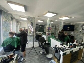 15 years lease open busy barbershop cardiff