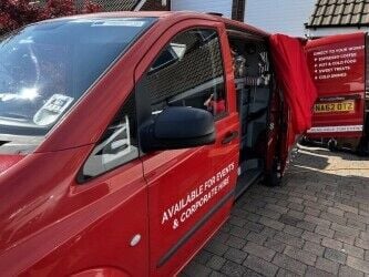 Mobile Coffee Van with established round for sale in Stockport