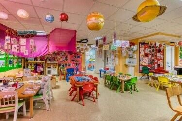 Day care nursery fully fully furnished air conditioned fully staffed