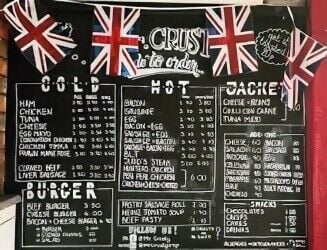 Mr Crusty Takeaway Sandwich Bar Coffee Shop Cafe in Chalfont St Peter Buckinghamshire