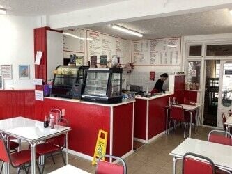 Workman’s cafe in local residential area Workman’s cafe in local residential area