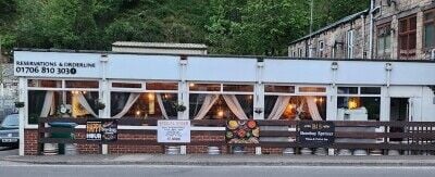 Indian licensed  restaurant.  Lancashire/ Halifax 