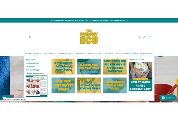 Online eco friendly baby products business for sale Photo 2