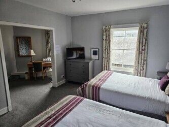 The County Hotel occupies a prominent location on the High Street of the historical town of Selkirk. Photo 2