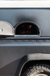 Mobile Catering Woodfired Pizza & Hog Roast using Landrover Defender company for sale in Devon Mobile Catering Woodfired Pizza & Hog Roast using Landrover Defender company for sale in Devon