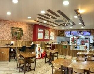 RESTAURANT & TAKEAWAY BURGER SHOP WITH FULL A3