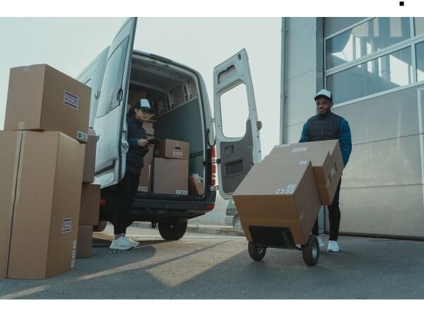 Highly rated courier and haulage business for sale