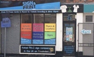 Sign & Print Business, Partner, training and support included. Sign & Print Business, Partner, training and support included.