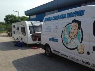 Mobile Caravan service and repair work.