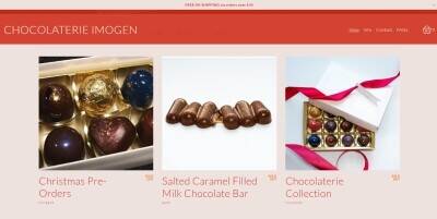 Established Online Artisan Chocolatier Brand ran from home Established Online Artisan Chocolatier Brand ran from home