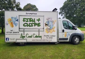 Mobile fish and chip van complete with business 