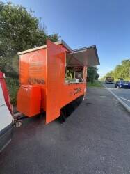 Burger Van and trading licence with use of land for sale in Newport.
