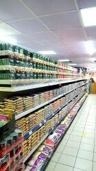 Successful big supermarket 
