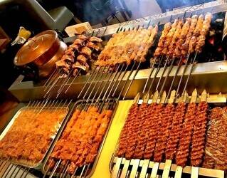 Traditional Turkish And Greek Restaurant With Open BBQ Grill Traditional Turkish And Greek Restaurant With Open BBQ Grill