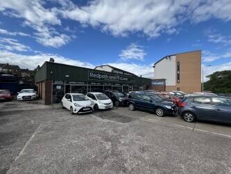 Car showroom with forecourt for c.35 vehicles located just 15 minutes west of Edinburgh city centre.