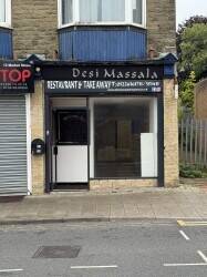 Ex Indian takeaway/restaurant for sale
