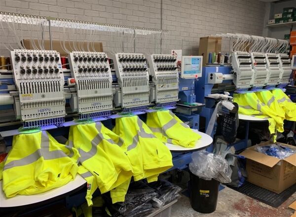 FREEHOLD PROPERTY & UNIFORM/SPORTS WEAR EMBROIDERY & SALES CENTRE IN SOUTH WALES