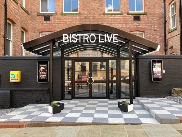 OPERATES THREE LARGE CAPACITY LIVE MUSIC RESTAURANTS