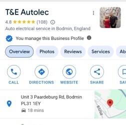 Well established auto electrical and mechanical garage