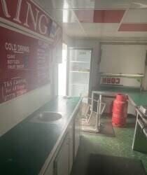 Catering pitch and Catering trailer for sale in established for over seven years on the same site good footfall