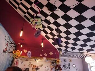 Quirky Mad Hatters style tea room in Dudley