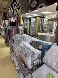 Busy Bedding & Homeware Shop in Busy Gorton Market