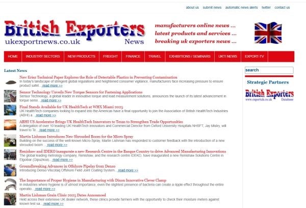 Profitable UK Export Database & News Service with Global Growth Potential Profitable UK Export Database & News Service with Global Growth Potential