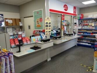 Mains Post Office in heart of historic town