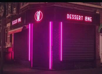 Busy Dessert shop and shisha bar located near universities