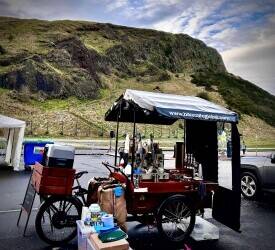 Unique Bike Cafe, previously operated in West End of Edinburgh/at selected events (ref 1743)