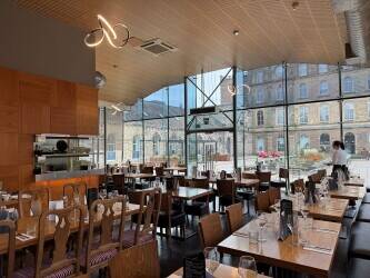 Multi award winning Italian restaurant with courtyard near Edinburgh