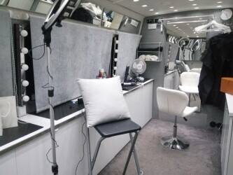Mobile hair and beauty salon van Mobile hair and beauty salon van