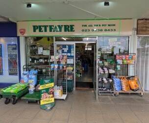 Pet Supplies Shop Portchester Hants