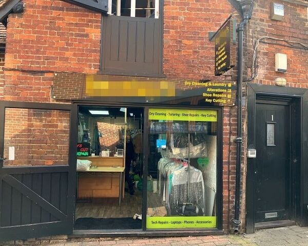 Dry Cleaners, Shoe Repairs And Key Cutting With Satellite Receiving Shop 5 Miles Away for Sale Dry Cleaners, Shoe Repairs And Key Cutting With Satellite Receiving Shop 5 Miles Away for Sale